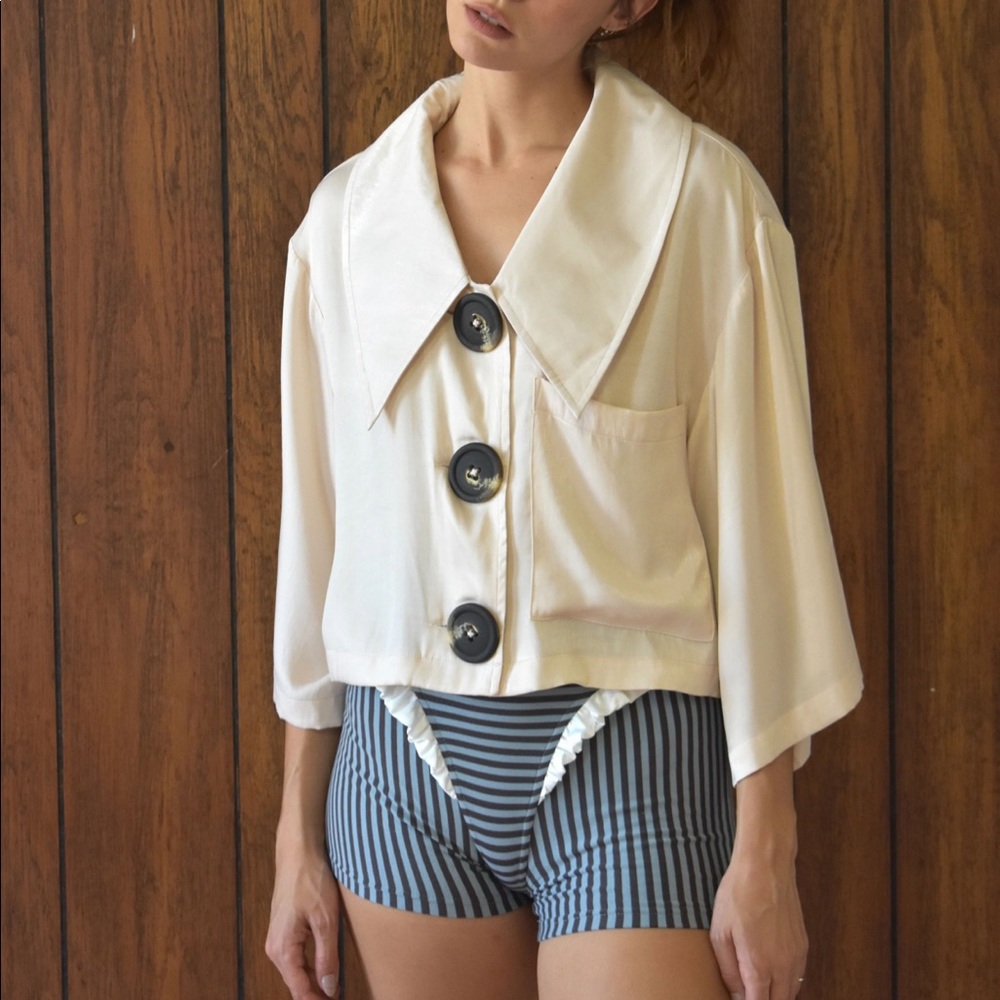 Brand New Fashion Brand Company Daddy’s Work Shirt Blouse S/M